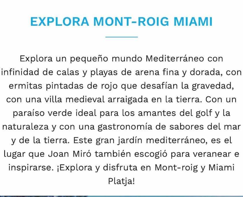 Casa Frente Al Mar En Miami Playa 2Hab Villa Ngoại thất bức ảnh